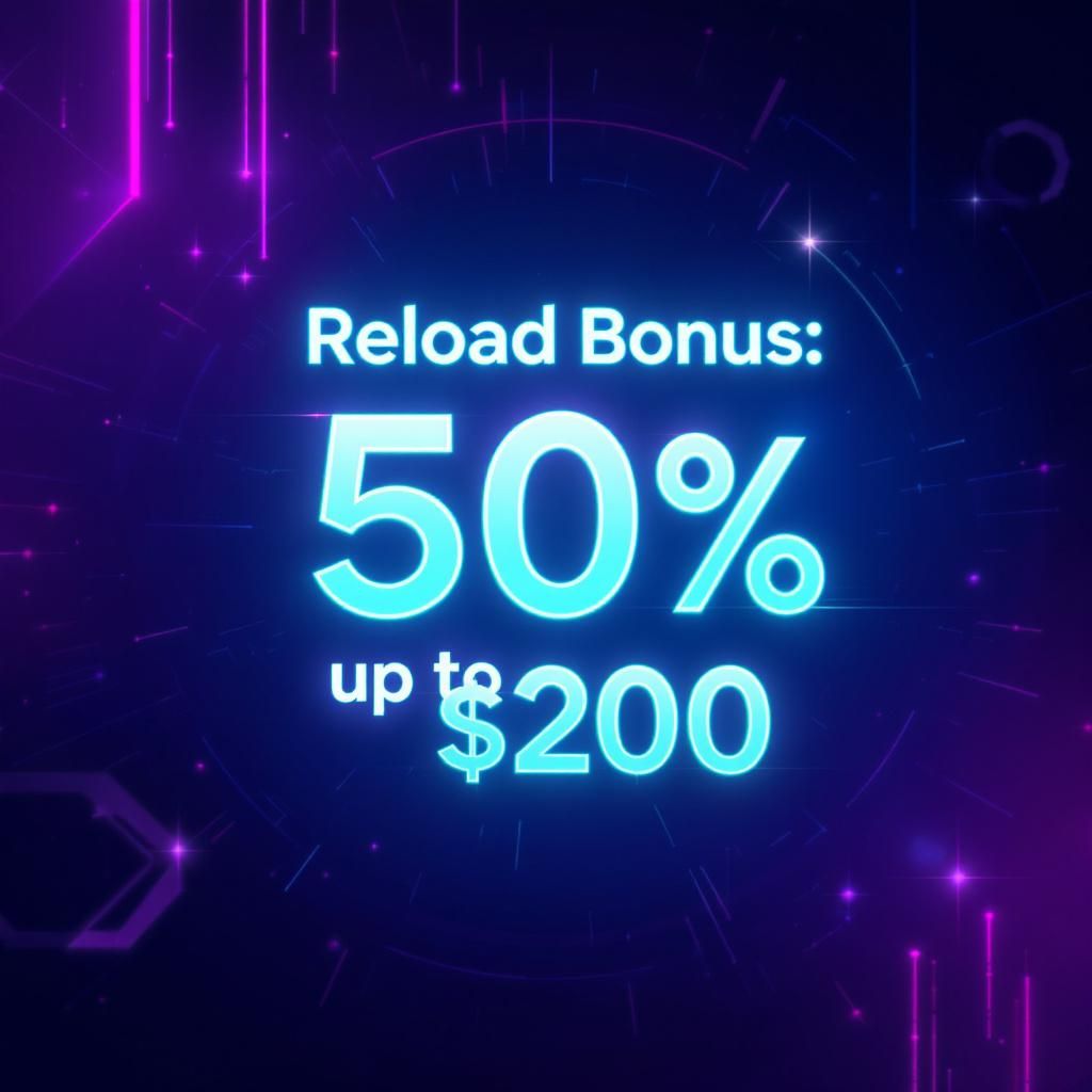 Reload Bonus: 50% up to C$200