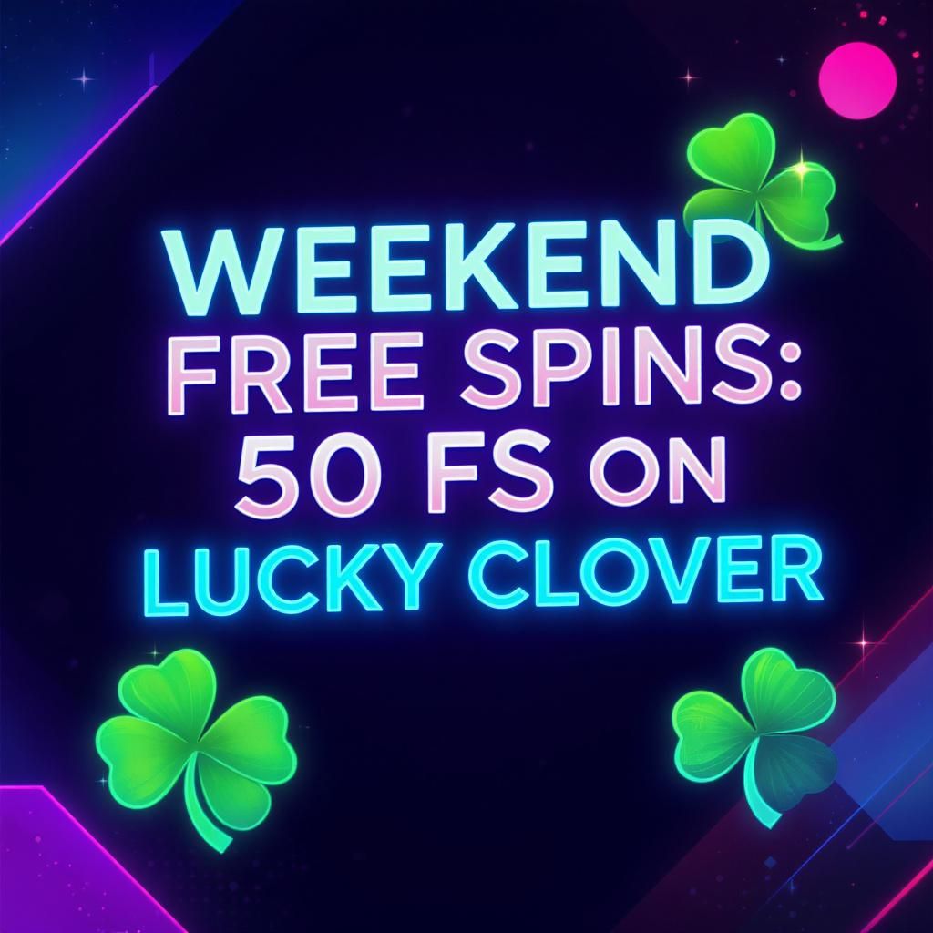 Weekend Free Spins: 50 FS on Lucky Clover
